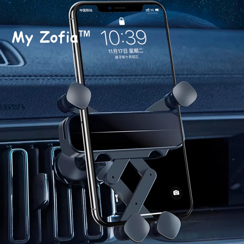 CAR Gravity Car Phone Holder Bracket Rotatable Air Outlet Cell Phone Holder Stand Support Interior Accessories
CAR Gravity Car Phone Holder Bracket Rotatable Air Outlet Cell Phone Holder Stand Support Interior Accessories