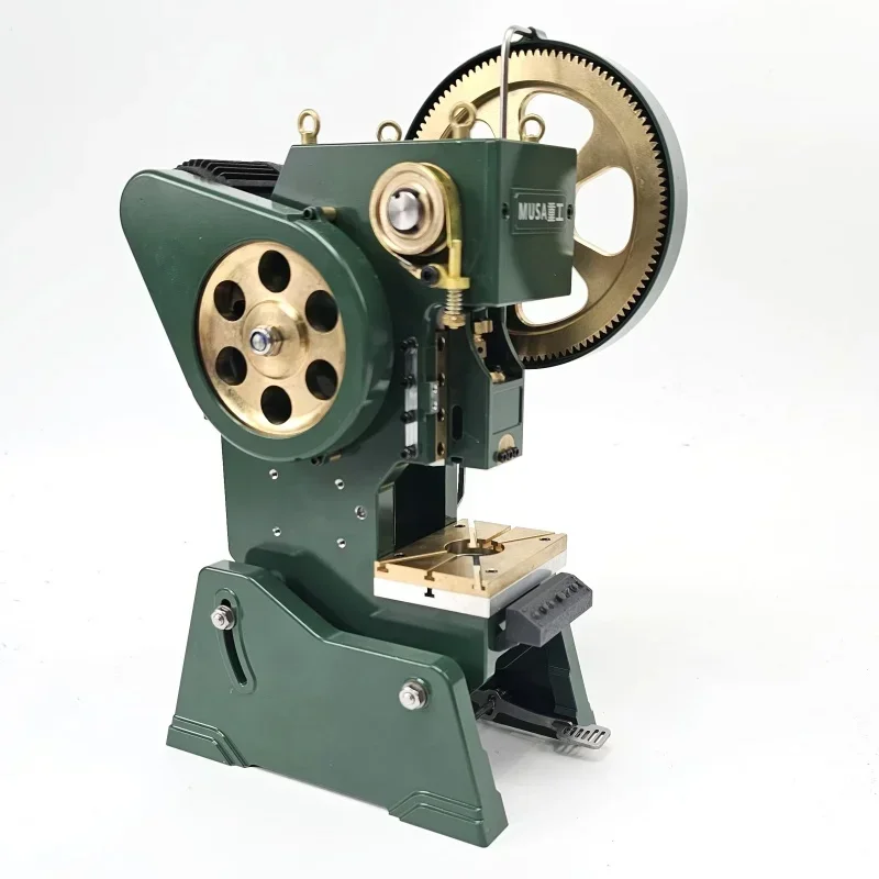 MUSA Single Punch Continuous Stamping Machine Metal Mini Hydraulic Press Model Small Punch Men Collection Toy
MUSA Single Punch Continuous Stamping Machine Metal Mini Hydraulic Press Model Small Punch Men Collection Toy