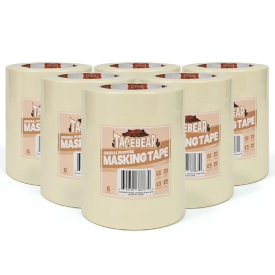 General Purpose Masking Tape 1 Inch x 0 Yards, Beige White Painters Tape for Painting, Labeling, DIY Arts Crafts, Home Office S
General Purpose Masking Tape 1 Inch x 0 Yards, Beige White Painters Tape for Painting, Labeling, DIY Arts Crafts, Home Office S