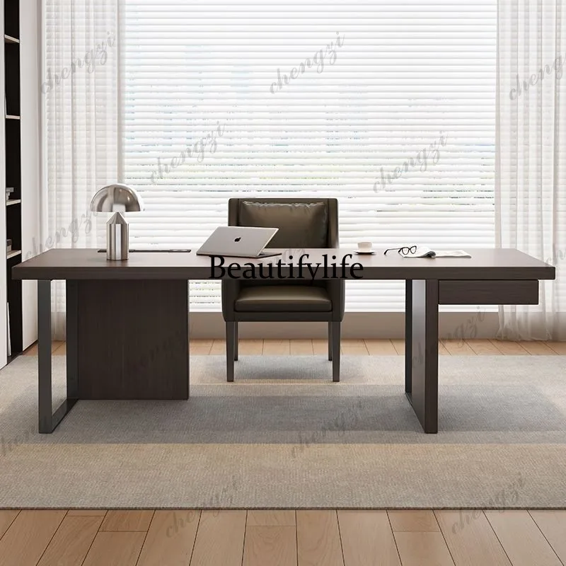 Italian minimalist desk living room long writing desk computer desk
Italian minimalist desk living room long writing desk computer desk