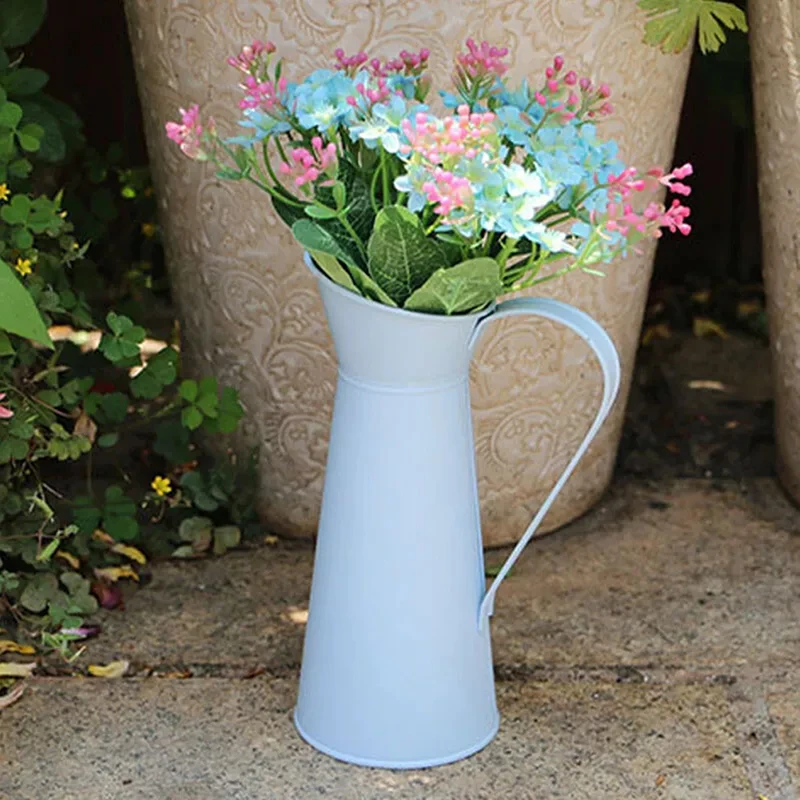 Flower Vase Iron Leather Large Coffee Pot Style Flower Vessel Vintage Flower Vase Living Room Table Flower Pot Home Decoration
Flower Vase Iron Leather Large Coffee Pot Style Flower Vessel Vintage Flower Vase Living Room Table Flower Pot Home Decoration