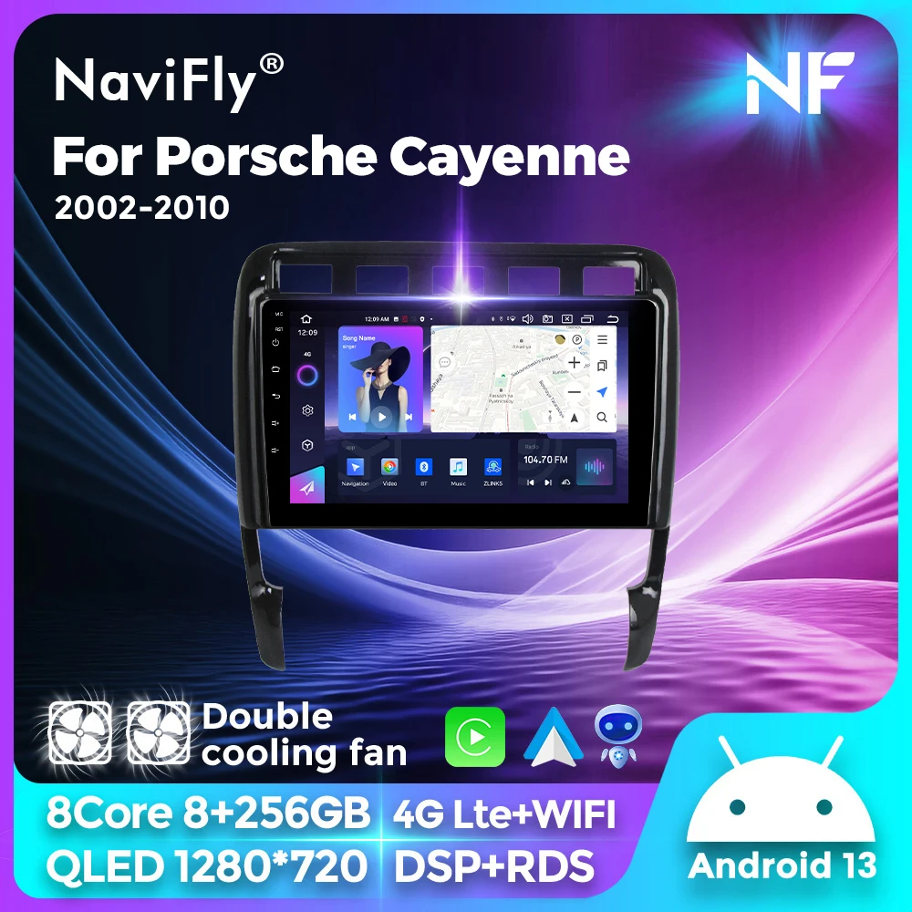 Navifly 2K сенсорный экран DSP Carplay Android авто радио умные автомобильные системы для Porsche Cayenne 1 2002-2010 видеоплеер GPS 2 Din
Navifly 2K сенсорный экран DSP Carplay Android авто радио умные автомобильные системы для Porsche Cayenne 1 2002-2010 видеоплеер GPS 2 Din