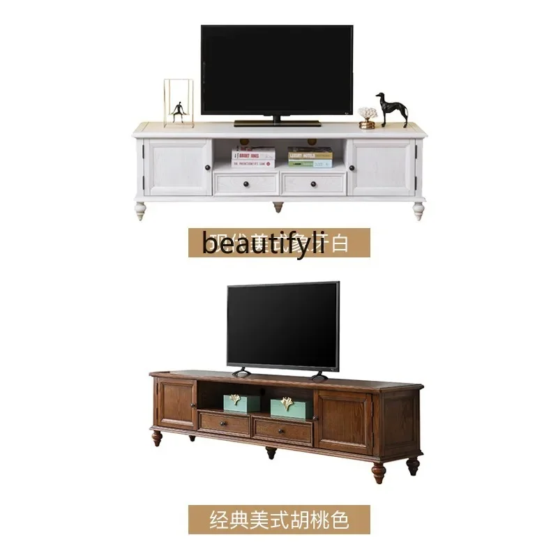 X18 American country TV cabinet solid wood living room ivory white floor cabinet old audition cabinet, ash wood pastoral style
X18 American country TV cabinet solid wood living room ivory white floor cabinet old audition cabinet, ash wood pastoral style