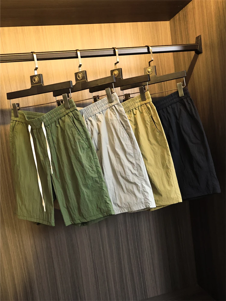 Qui Dry Water Resistant Men's Elastic Waist orts Casual Pants Summer Faionable Versatile Five-Point Pants Folded Textur...
Qui Dry Water Resistant Men's Elastic Waist orts Casual Pants Summer Faionable Versatile Five-Point Pants Folded Textur...