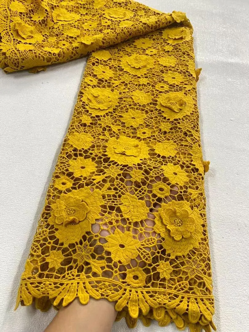 African Lace Fabric 2025 High Quality,Cotton Fabrics By The Meter,Embroidery,Linen,Party Dresses,Tulle,Fashion,Cloth,5 Yards
African Lace Fabric 2025 High Quality,Cotton Fabrics By The Meter,Embroidery,Linen,Party Dresses,Tulle,Fashion,Cloth,5 Yards