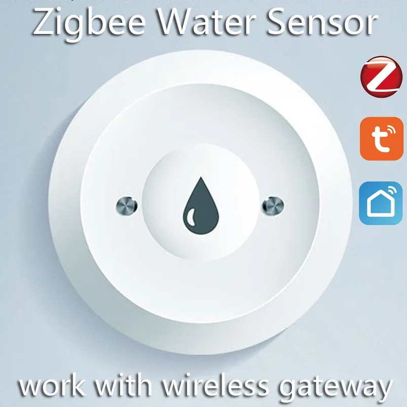 Tuya Zigbee Water Immersion Sensor Smart Life Leakage Sensor Water Linkage Alarm App Remote Monitoring Water Leak Detector
Tuya Zigbee Water Immersion Sensor Smart Life Leakage Sensor Water Linkage Alarm App Remote Monitoring Water Leak Detector