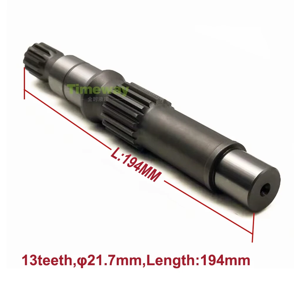 PVE19 Hydraulic Pump Shaft for PVE19AL Eaton Vickers Axial Piston Pump Rebuild Pump Shaft T13-L194mm
PVE19 Hydraulic Pump Shaft for PVE19AL Eaton Vickers Axial Piston Pump Rebuild Pump Shaft T13-L194mm