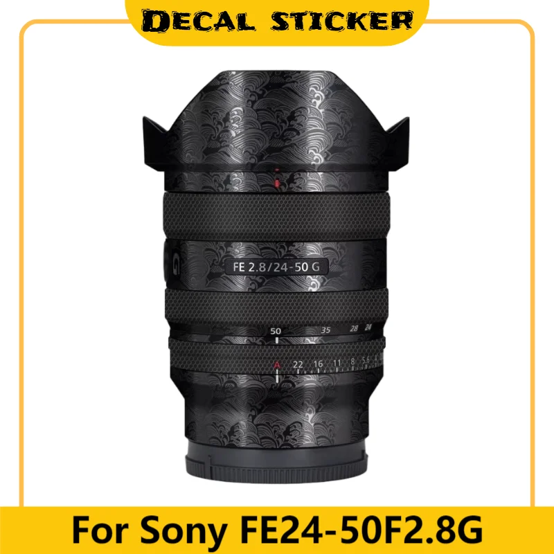 Защитная виниловая пленка-наклейка для объектива и корпуса Sony FE24-50F2.8G, защитное покрытие FE24-50F2.8
Защитная виниловая пленка-наклейка для объектива и корпуса Sony FE24-50F2.8G, защитное покрытие FE24-50F2.8