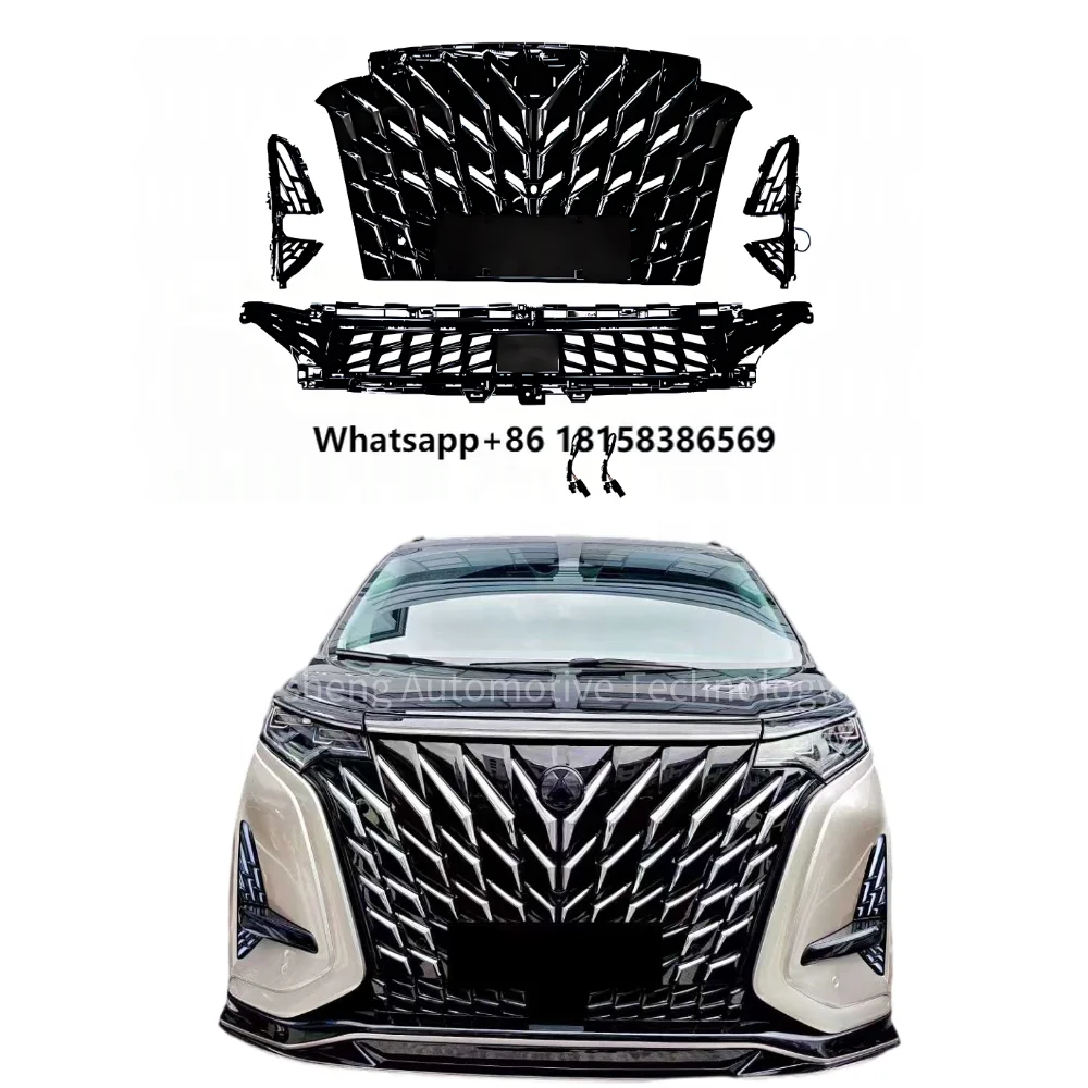 Car Exterior Accessories for Byd DENZA D9 Body Kits Factory Sale Front Bumper Grille Auto Cover ABS Material Exterior Parts
Car Exterior Accessories for Byd DENZA D9 Body Kits Factory Sale Front Bumper Grille Auto Cover ABS Material Exterior Parts