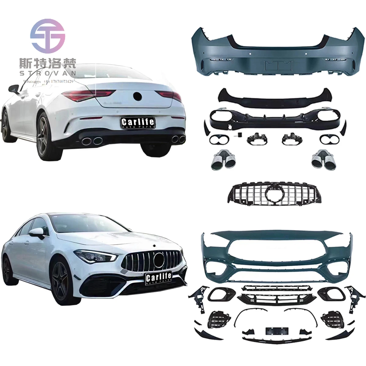 Factory Sell Bumpers Body Kit Durable High Quality
Factory Sell Bumpers Body Kit Durable High Quality