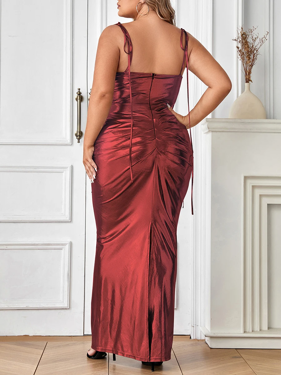 Summer new style fashion sexy casual solid color slim fit ruched dress sleeveless temperament party halter dress women clothing
Summer new style fashion sexy casual solid color slim fit ruched dress sleeveless temperament party halter dress women clothing