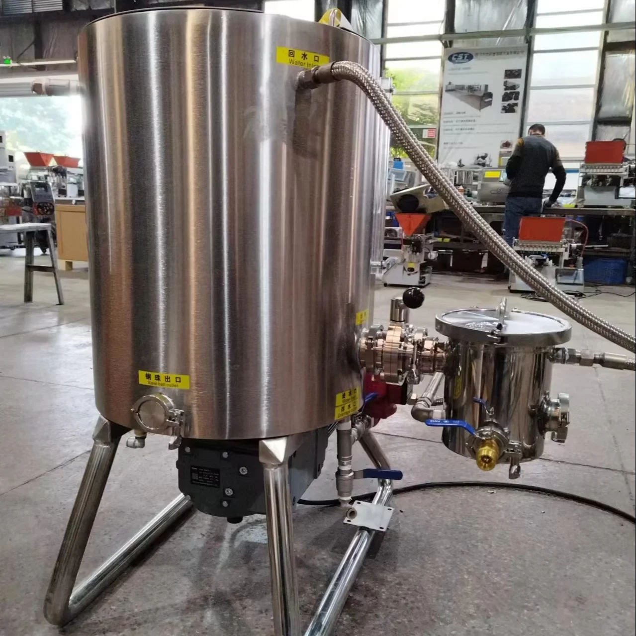 50L High Efficiency Small Chocolate Refining Grinding Making Machine Chocolate Ball Mill Machine
50L High Efficiency Small Chocolate Refining Grinding Making Machine Chocolate Ball Mill Machine