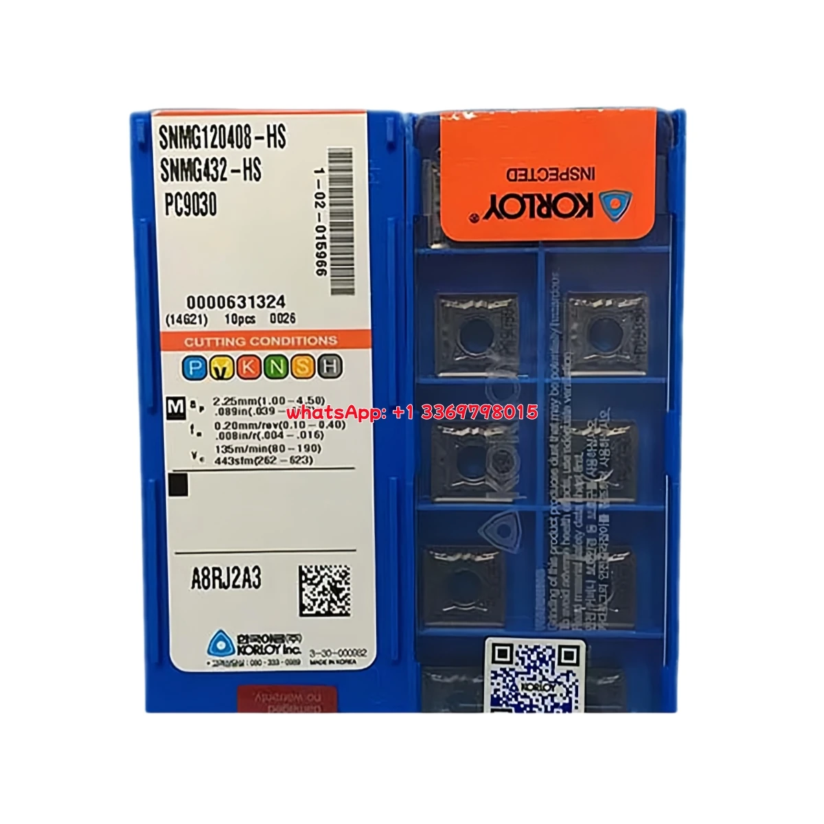 10 шт. 100% оригинал SNMG SNMG1204 04 08 SNMG1506 12 SNMG1606 12 SNMG1906 12 16-GS HA HM HS GS PC9030 Токарная вставка
10 шт. 100% оригинал SNMG SNMG1204 04 08 SNMG1506 12 SNMG1606 12 SNMG1906 12 16-GS HA HM HS GS PC9030 Токарная вставка