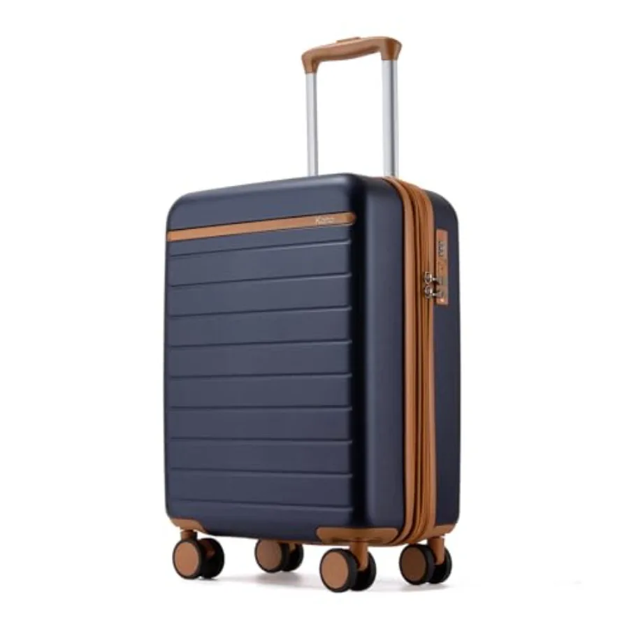 Expandable 20 Inch Carry On Suitcase Airline Approved, Lightweight ABS+PC Hardshell Luggage with 360° Silent Spinner Wheels, /B
Expandable 20 Inch Carry On Suitcase Airline Approved, Lightweight ABS+PC Hardshell Luggage with 360° Silent Spinner Wheels, /B
