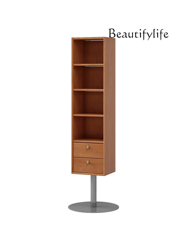 Nordic medieval solid wood rotatable mirror cabinet multi-functional display cabinet
Nordic medieval solid wood rotatable mirror cabinet multi-functional display cabinet
