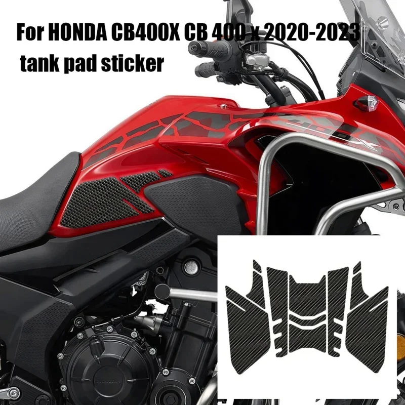 Motorcycle Gas Tank Slip Sticker Side Knee Fuel Tank Anti Slip Grip Pads For HONDA CB400X CB 400X2020-2023
Motorcycle Gas Tank Slip Sticker Side Knee Fuel Tank Anti Slip Grip Pads For HONDA CB400X CB 400X2020-2023