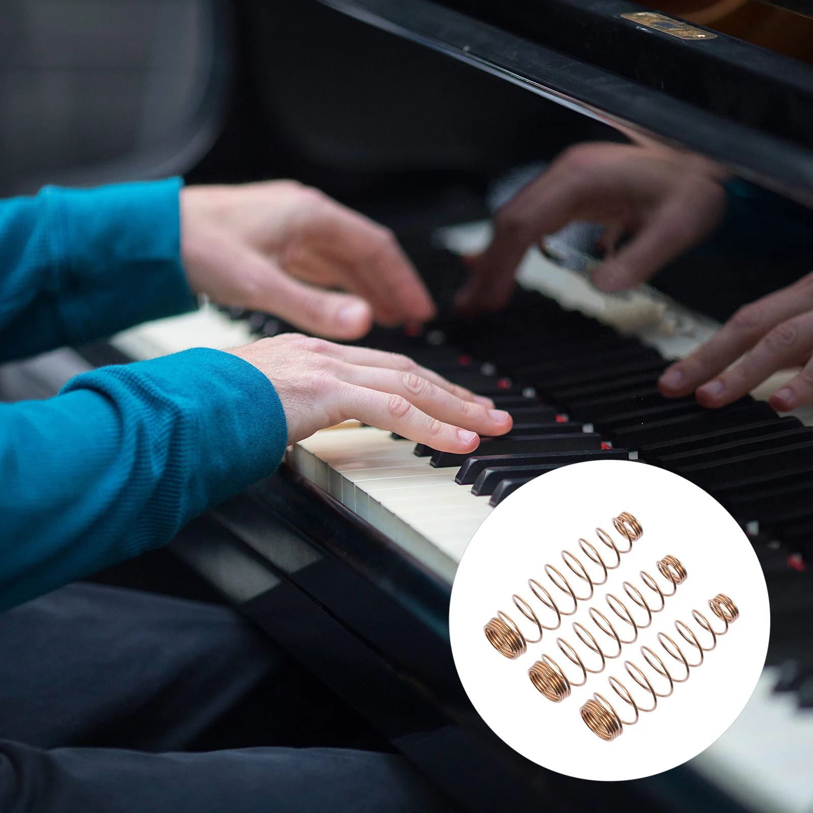 90Pcs Piano Coil Spring Reliable Design High-Quality Material Perfect for Repair Piano Coil Spring Instrument Accessories
90Pcs Piano Coil Spring Reliable Design High-Quality Material Perfect for Repair Piano Coil Spring Instrument Accessories