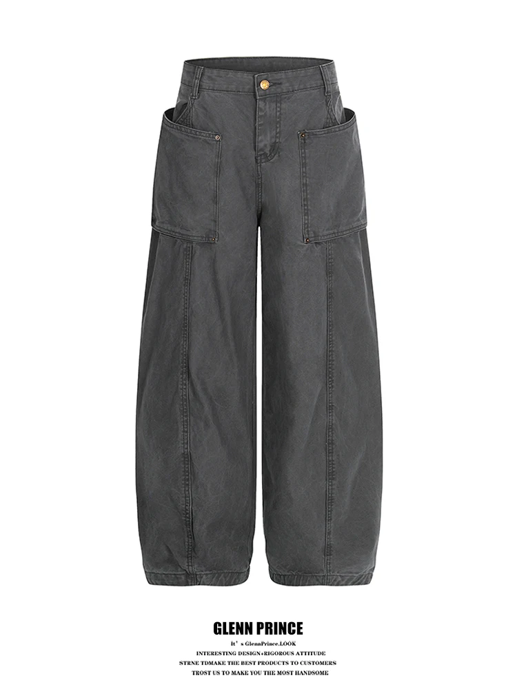 Vintage Waed American High Street Casual Pants Men's Street Sle Skateboard Pants with Large kets Knife ape Loose Fit
Vintage Waed American High Street Casual Pants Men's Street Sle Skateboard Pants with Large kets Knife ape Loose Fit