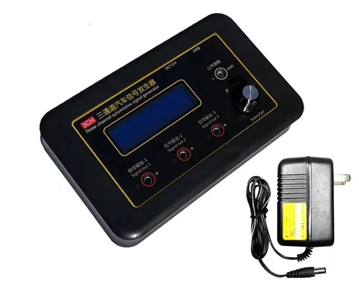 Three-channel Automobile Signal Generator ECU Computer Maintenance Tester Crankshaft Camshaft Sensor Simulator
Three-channel Automobile Signal Generator ECU Computer Maintenance Tester Crankshaft Camshaft Sensor Simulator