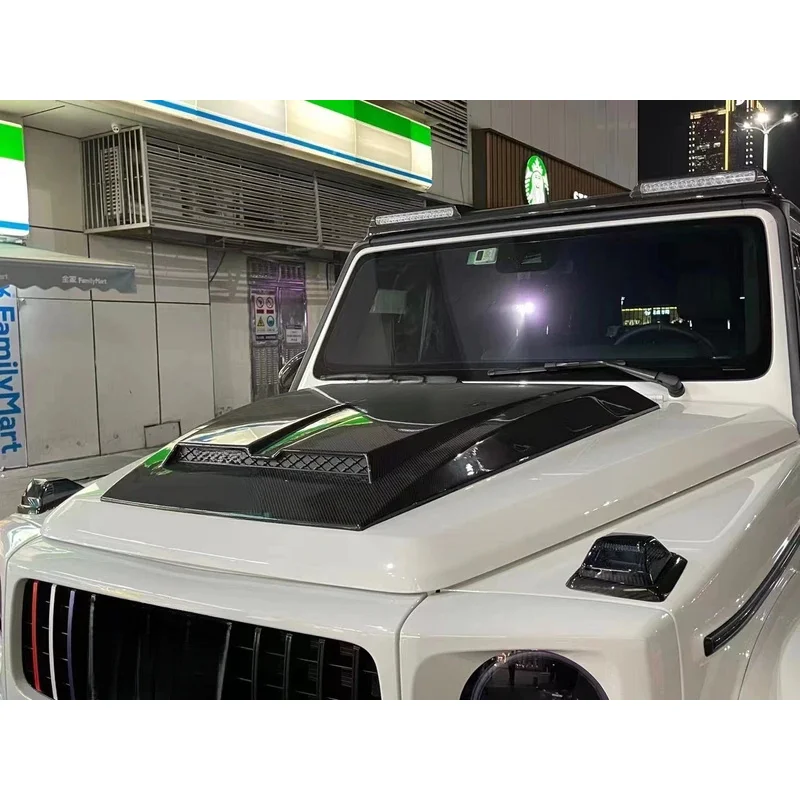 FOR W463 G Class B Style Thickened Carbon Fiber Front Bumper Engine Hood Bonnet Vent Cover W463 G55 G65 G63 20
FOR W463 G Class B Style Thickened Carbon Fiber Front Bumper Engine Hood Bonnet Vent Cover W463 G55 G65 G63 20