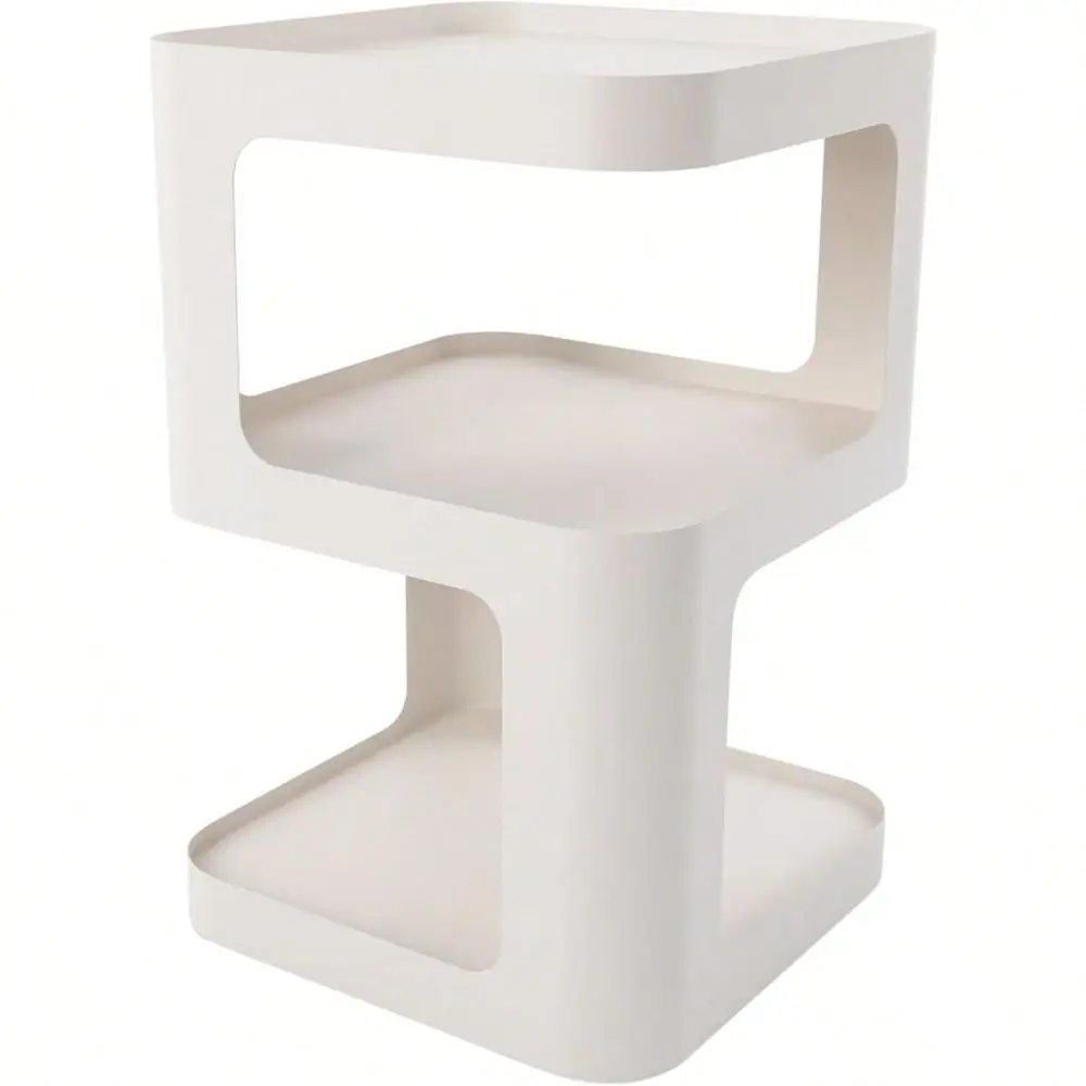 Small Side Table, Modern End Tables, White Metal Nightstand, SpaceSaving Bedside Table With Storage Shelf, 3 Tier Night Stands,
Small Side Table, Modern End Tables, White Metal Nightstand, SpaceSaving Bedside Table With Storage Shelf, 3 Tier Night Stands,