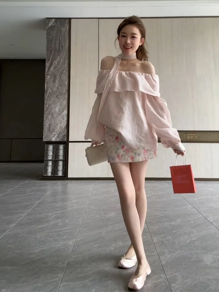 Korean Style High Waist Floral Print Half Skirt Women's Summer Slimming Anti-Light Straight Short Skirt Cleanfit Polyester Fiber
Korean Style High Waist Floral Print Half Skirt Women's Summer Slimming Anti-Light Straight Short Skirt Cleanfit Polyester Fiber