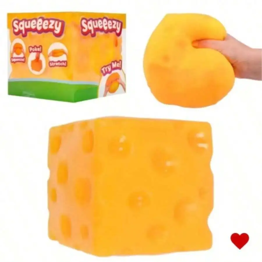 Oversized Cheese Soft And Cuddly , Slow Rebound Moldable Creative Tofu Ball Squeeze , Stress Relief Artifact, Perfect Gift, Birt
Oversized Cheese Soft And Cuddly , Slow Rebound Moldable Creative Tofu Ball Squeeze , Stress Relief Artifact, Perfect Gift, Birt