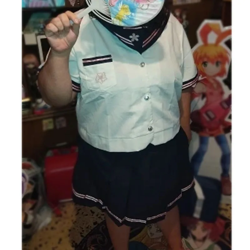 Plus Size Japan School Uniform Jk Sailor Suit Short Sleeve Set Shirt Bow Pleated Skirt Sissy Cross-dressing Anime COS Costumes
Plus Size Japan School Uniform Jk Sailor Suit Short Sleeve Set Shirt Bow Pleated Skirt Sissy Cross-dressing Anime COS Costumes