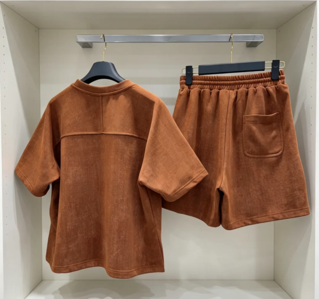High Quality Spring Summer Woemn's Casual Cotton Set O-neck Letters Tee Waist Pockets Fashion Shorts
High Quality Spring Summer Woemn's Casual Cotton Set O-neck Letters Tee Waist Pockets Fashion Shorts