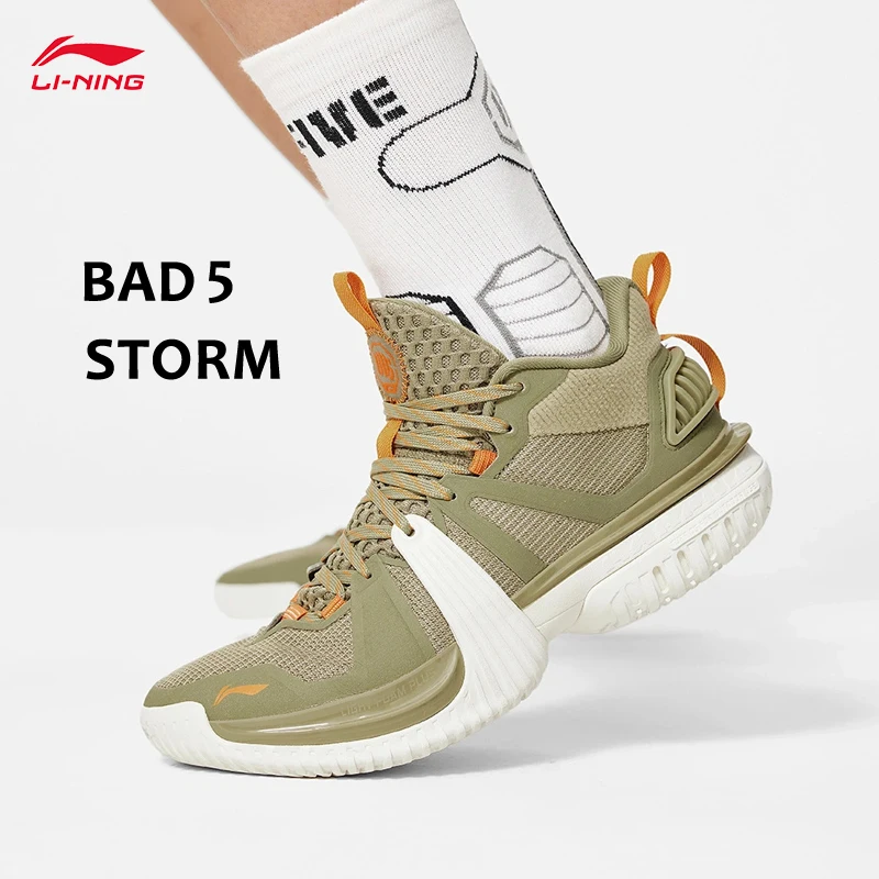 LI-NING Men BADFIVE STORM Outdoor Basketball Shoes Wear-Resistant Sports Shoes Comfortable LiNing Sneakers ABFU051
LI-NING Men BADFIVE STORM Outdoor Basketball Shoes Wear-Resistant Sports Shoes Comfortable LiNing Sneakers ABFU051