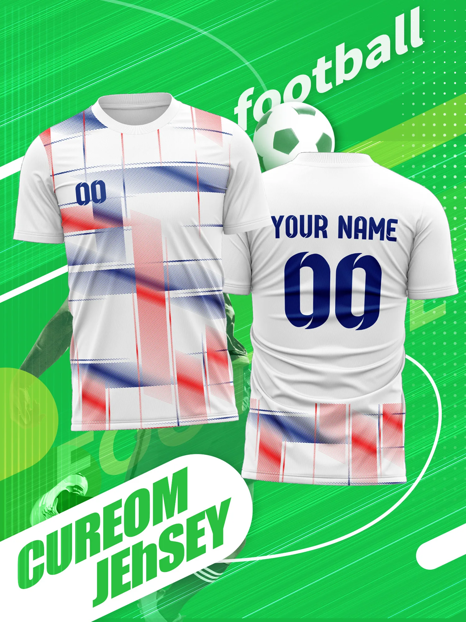 Custom Photo Name Number Soccer Jersey Solid Color Simple Tone Classic Basic Design Top
Custom Photo Name Number Soccer Jersey Solid Color Simple Tone Classic Basic Design Top