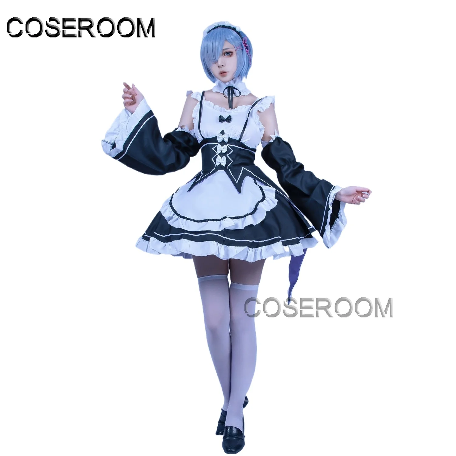 Re Zero Kara Hajimeru Isekai Seikatsu Kawaii Rem Dress Ram Cosplay Costume Wigs Halloween Maid Dress Party for Women Gilrs
Re Zero Kara Hajimeru Isekai Seikatsu Kawaii Rem Dress Ram Cosplay Costume Wigs Halloween Maid Dress Party for Women Gilrs