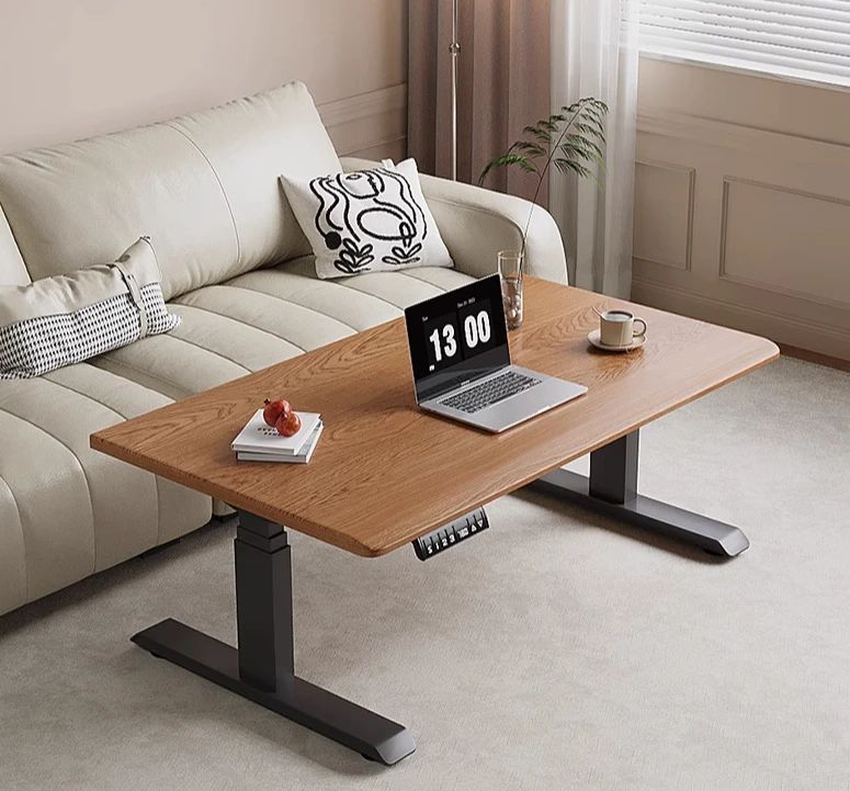 Intelligent electric lifting table legs double motor double beam household solid wood double table computer table
Intelligent electric lifting table legs double motor double beam household solid wood double table computer table