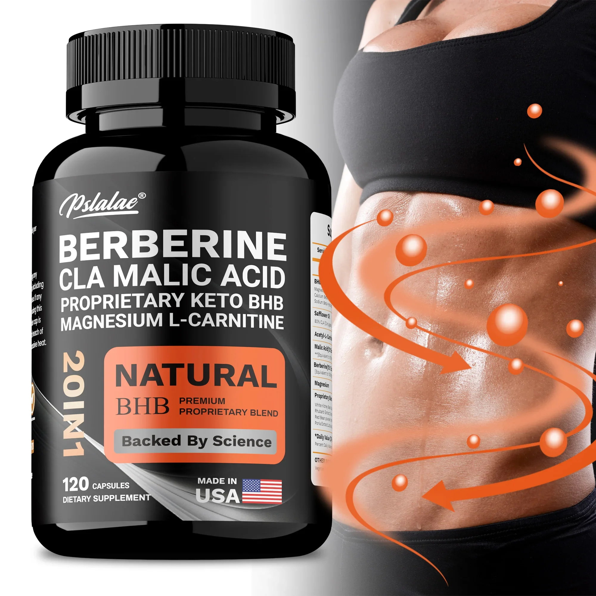 20-in-1 Advanced Ketone BHB Blend - Promote Digestion and Metabolism, Support Insulin and Liver Health - L-Carnitine, CLA
20-in-1 Advanced Ketone BHB Blend - Promote Digestion and Metabolism, Support Insulin and Liver Health - L-Carnitine, CLA