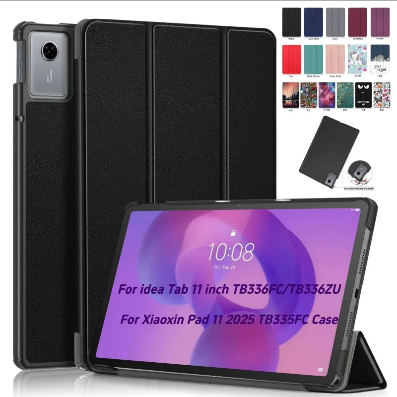 For Lenovo idea Tab 11inch TB336ZU/TB336FU Smart Magnetic Trifold Tablet Case Xiaoxin Pad 2025 TB335FC Protective Cover Funda
For Lenovo idea Tab 11inch TB336ZU/TB336FU Smart Magnetic Trifold Tablet Case Xiaoxin Pad 2025 TB335FC Protective Cover Funda