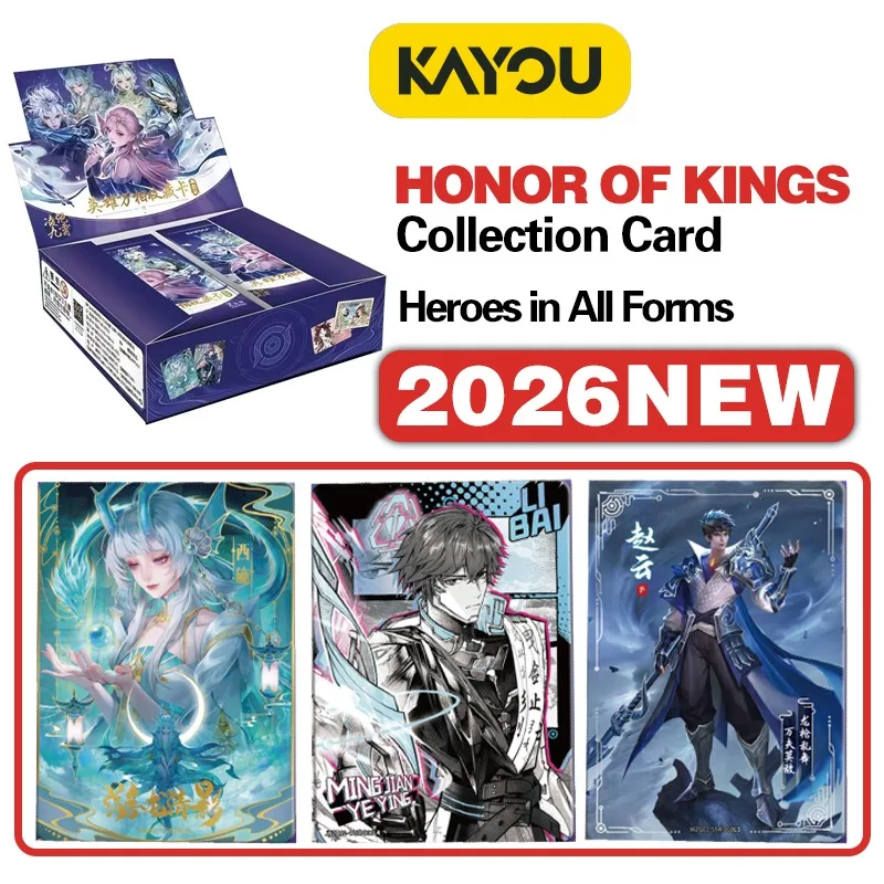 KAYOU Genuine Honor of Kings Trading Card Game Daji Booster Pack Limited Cosplay Game Character Collection Cards Toys Gifts
KAYOU Genuine Honor of Kings Trading Card Game Daji Booster Pack Limited Cosplay Game Character Collection Cards Toys Gifts