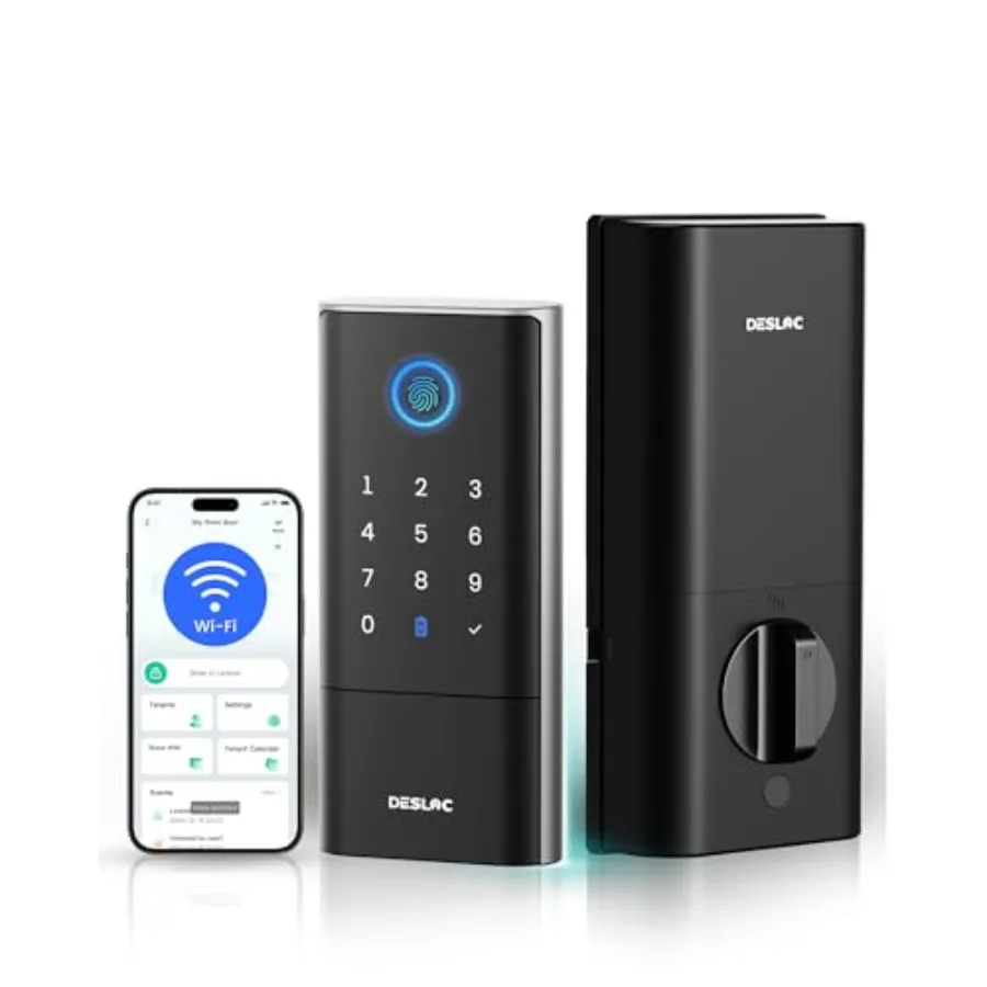 Умный замок K120 с GPT 3D-сканированием отпечатков пальцев, аккумулятор 15000 мАч, до 13 месяцев работы, бесключевой доступ, встроенный Wi-Fi, IP65, класс BHMA
Умный замок K120 с GPT 3D-сканированием отпечатков пальцев, аккумулятор 15000 мАч, до 13 месяцев работы, бесключевой доступ, встроенный Wi-Fi, IP65, класс BHMA