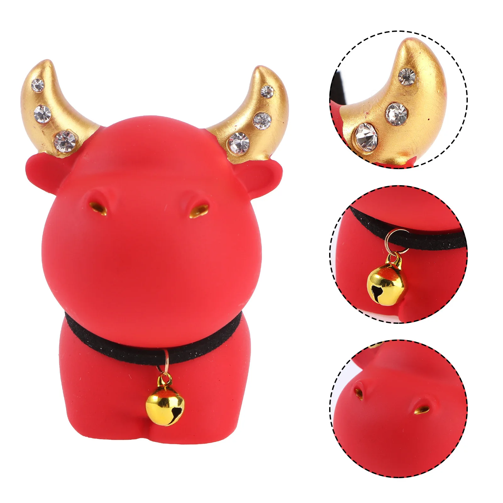Holiday Accessory Car Adornment Home Cartoon Decor Creative Craft Cattle Resin Calf Red Ornament
Holiday Accessory Car Adornment Home Cartoon Decor Creative Craft Cattle Resin Calf Red Ornament