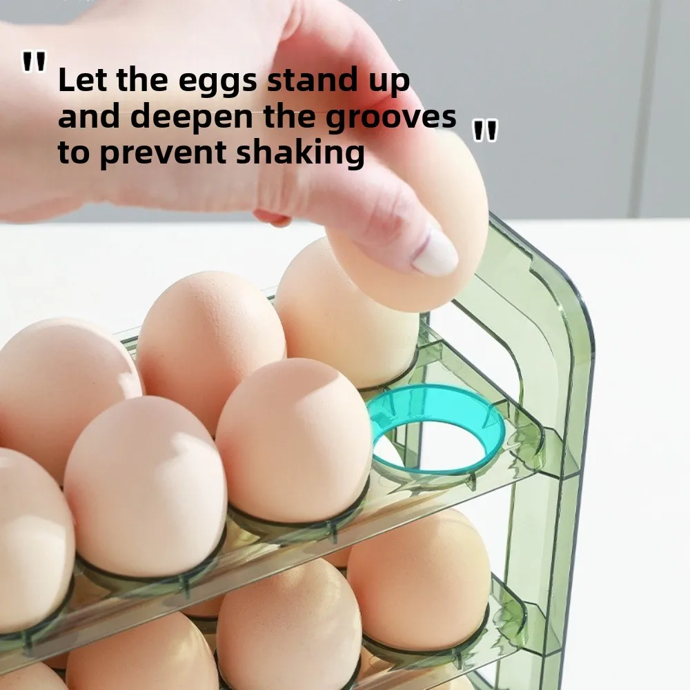 Household Egg Storage Box Portable Multi-Layer Egg Rack Holder Large Capacity Convenient Egg Tray Organizer Kitchen Dedicated
Household Egg Storage Box Portable Multi-Layer Egg Rack Holder Large Capacity Convenient Egg Tray Organizer Kitchen Dedicated