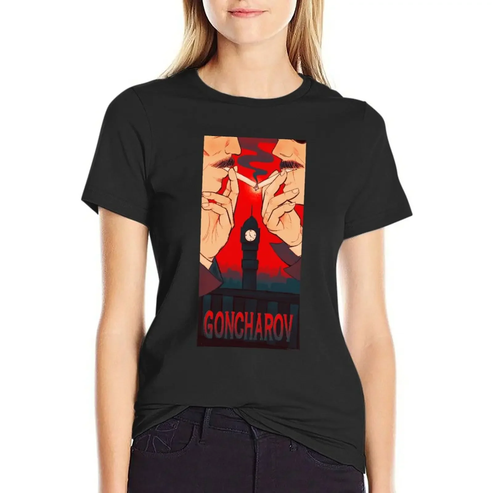 Goncharov T-Shirt animal print Aesthetic clothing lady clothes Women's clothing
Goncharov T-Shirt animal print Aesthetic clothing lady clothes Women's clothing