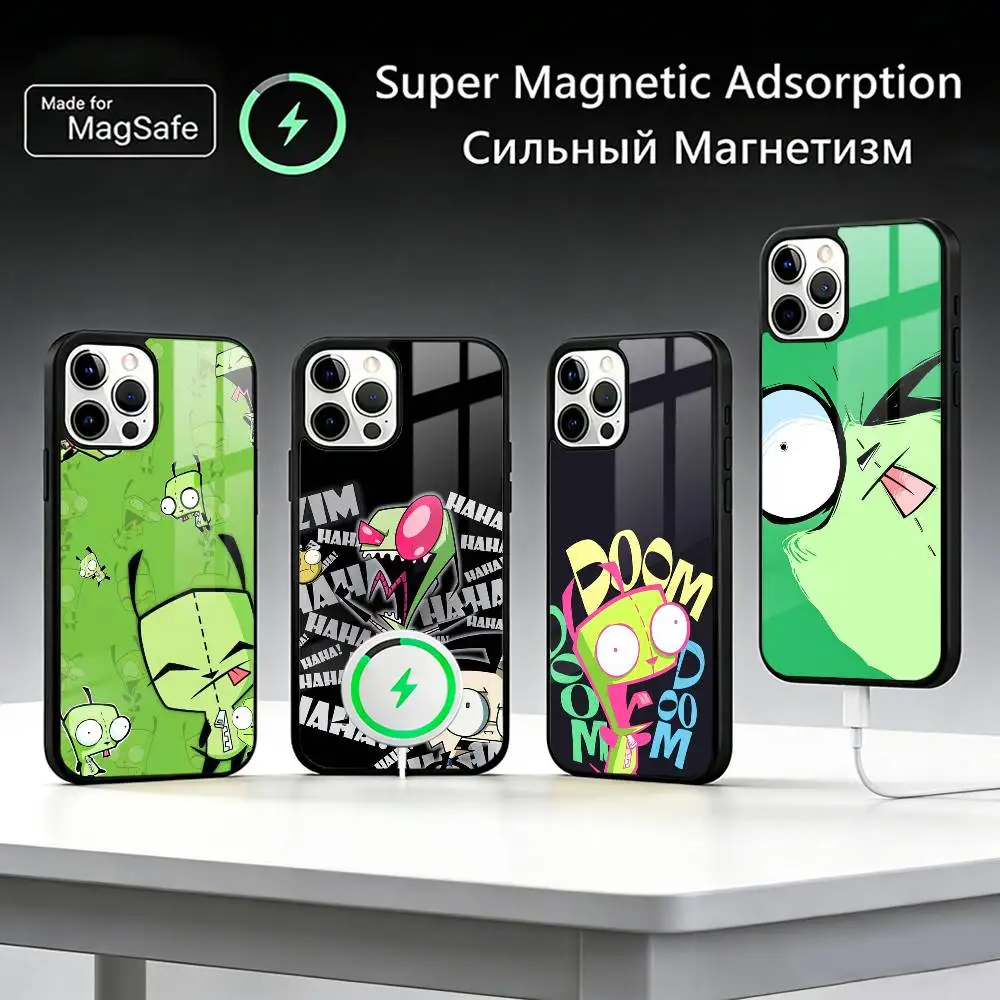 Madness I-Invader Zim Gir Phone Case For IPhone17 16 15 14 13 12 11 Plus Pro Max Plus Wireless Charger Cover Funda
Madness I-Invader Zim Gir Phone Case For IPhone17 16 15 14 13 12 11 Plus Pro Max Plus Wireless Charger Cover Funda