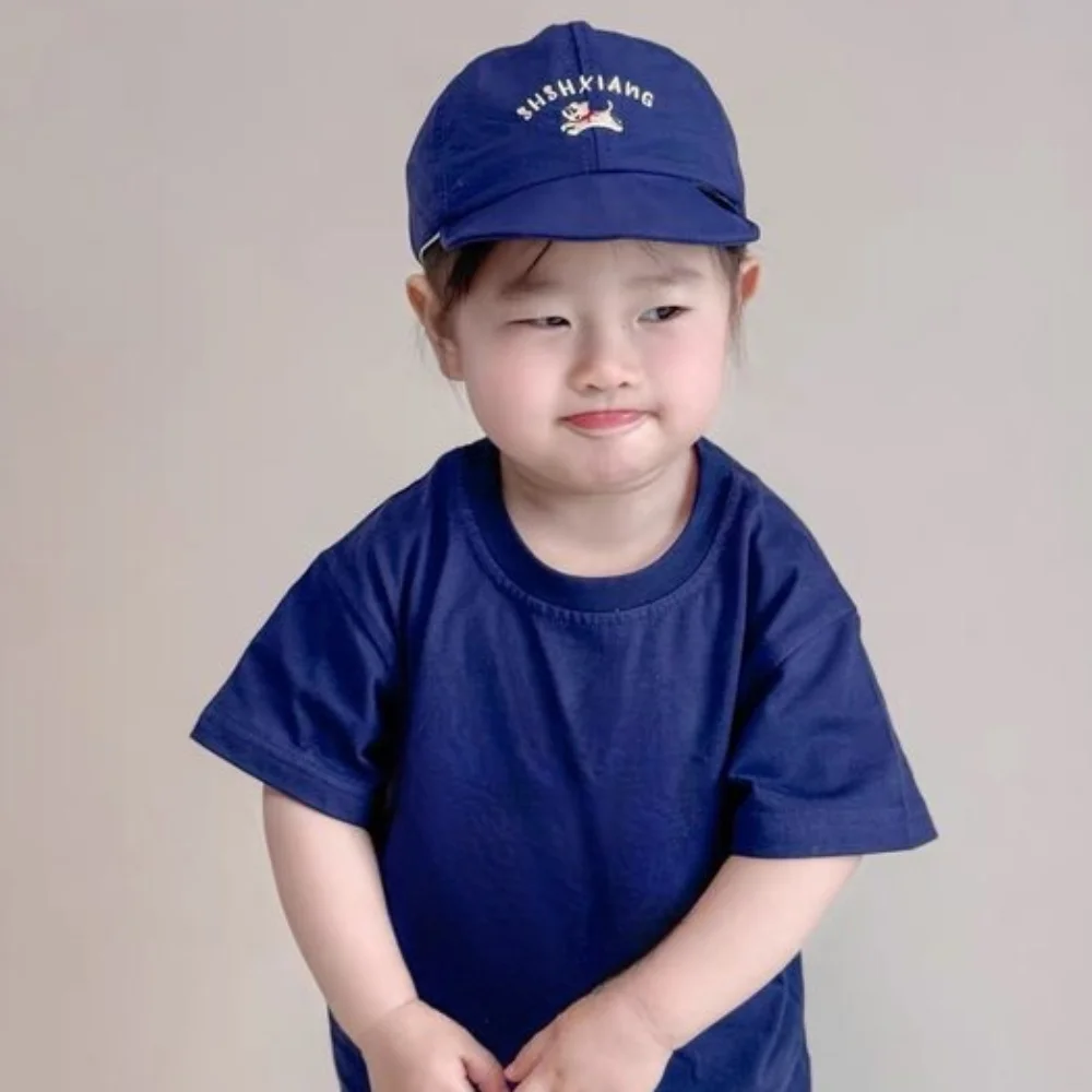Cute Korean Style Puppy Baseball Cap Letter Embroidery Quick-dry Summer Kid Sunhat Shading Hat Anti-UV Children's Hat Boy
Cute Korean Style Puppy Baseball Cap Letter Embroidery Quick-dry Summer Kid Sunhat Shading Hat Anti-UV Children's Hat Boy