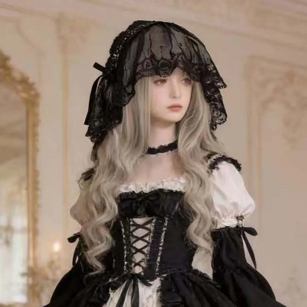 Y2K Lolita Headwear Gothic Style Black / White Lace Bow Hair Band Polyester Japanese Style Lolita Girls Headband
Y2K Lolita Headwear Gothic Style Black / White Lace Bow Hair Band Polyester Japanese Style Lolita Girls Headband