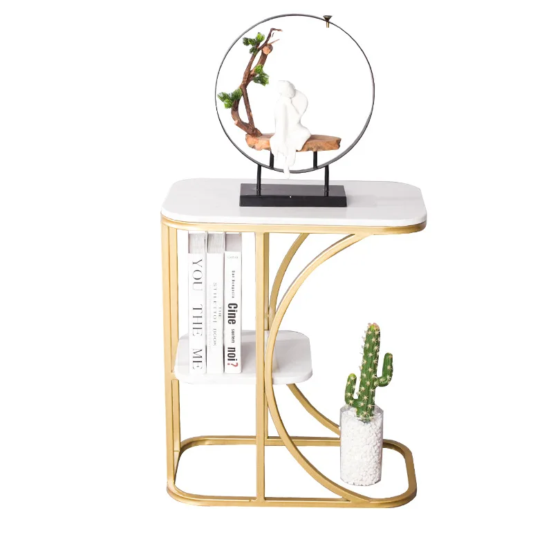 Nordic simple marble edge table, household living room bedroom storage corner table, chain hotel creative double-layer coffee ta
Nordic simple marble edge table, household living room bedroom storage corner table, chain hotel creative double-layer coffee ta