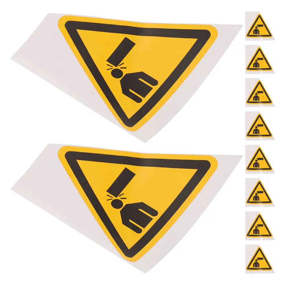 10Pcs Warning Sticker Set Bright Triangle Adhesive Watch Your Head Safety Signs Industrial Caution Labels for Machines Head
10Pcs Warning Sticker Set Bright Triangle Adhesive Watch Your Head Safety Signs Industrial Caution Labels for Machines Head