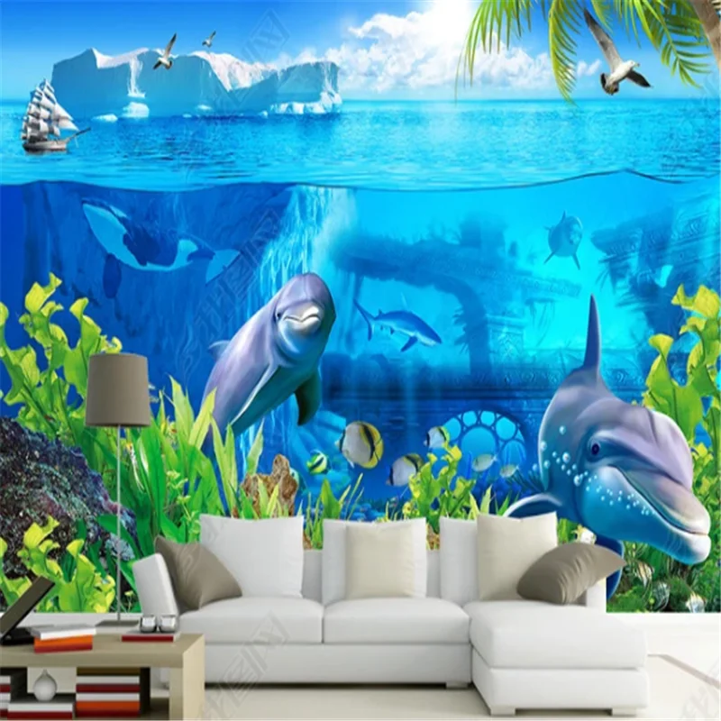 Mural Wallpapers For Living Room Iceberg Marine Animal Underwater World TV Background Wall Papers Home Decor Bedroom Wallpaper
Mural Wallpapers For Living Room Iceberg Marine Animal Underwater World TV Background Wall Papers Home Decor Bedroom Wallpaper