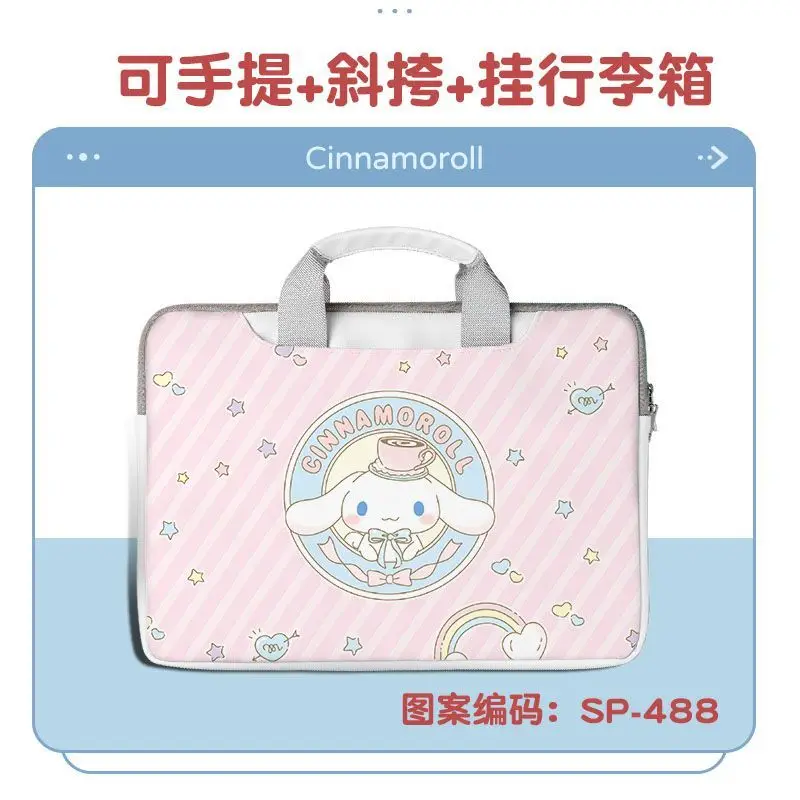 Anime Character Sanrio Laptop Bag Cinnamoroll Cute Large Capacity Tablet Organizer Cartoon Handbag Laptop Case 13in 14in 16in
Anime Character Sanrio Laptop Bag Cinnamoroll Cute Large Capacity Tablet Organizer Cartoon Handbag Laptop Case 13in 14in 16in