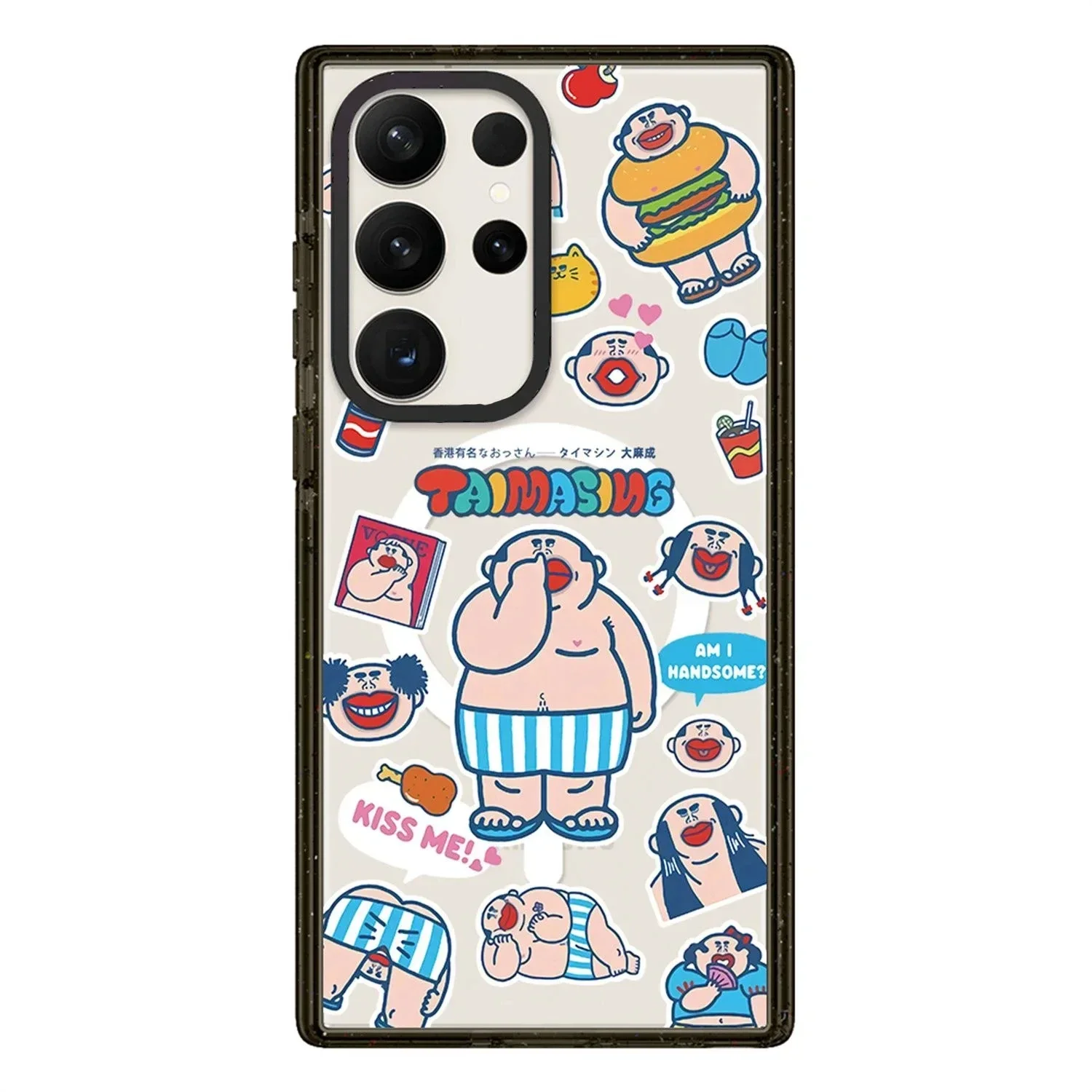 Grandparents MagSafe Acrylic Black Border Magnetic Phone Case for Samsung Galaxy S22U S23 Ultra S24 Ultra Cover Protective Shell
Grandparents MagSafe Acrylic Black Border Magnetic Phone Case for Samsung Galaxy S22U S23 Ultra S24 Ultra Cover Protective Shell