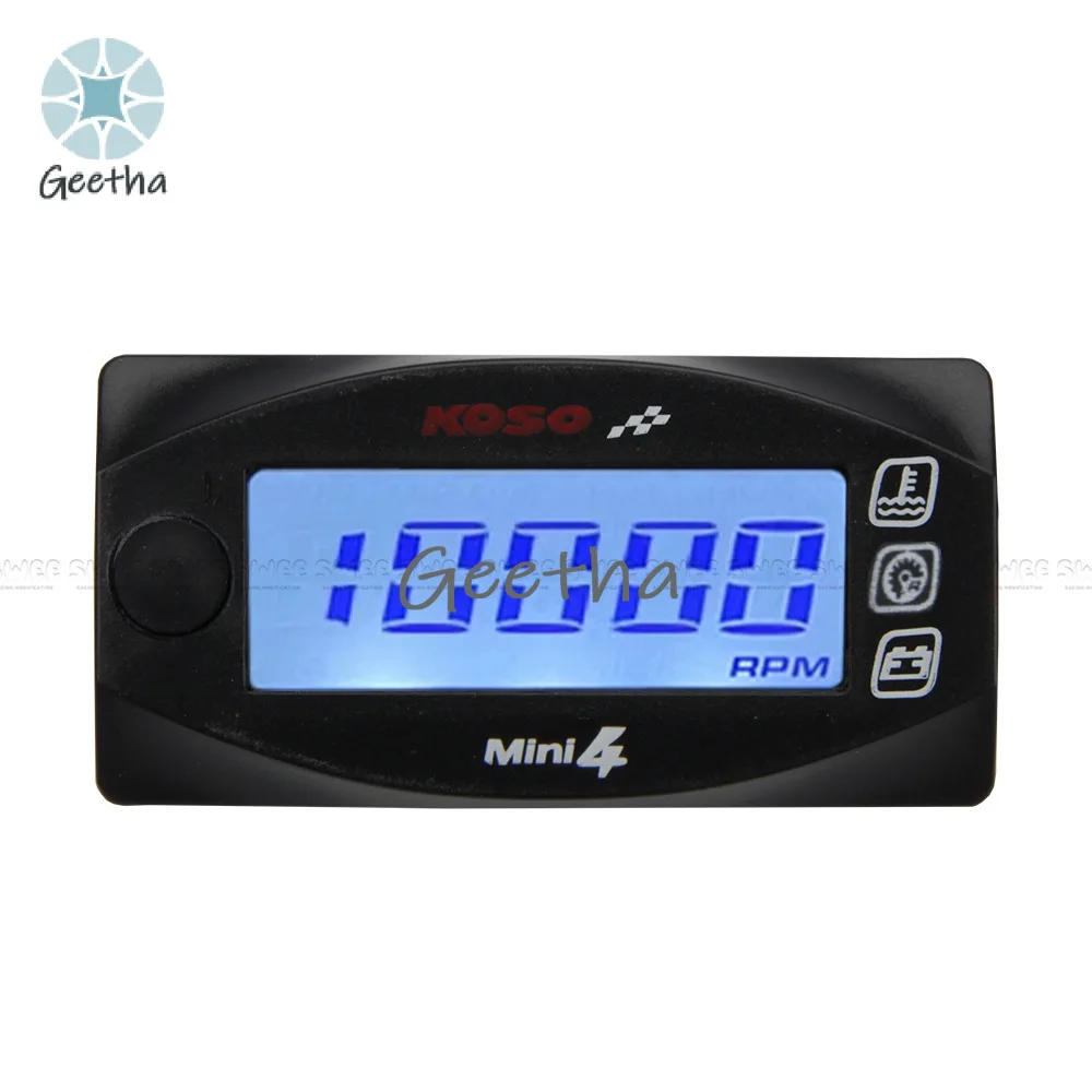 4-In-1 Led Multifunctional Digital Display Meter Temperature Meter/Tachometer/Voltmeter/Time for Motorcycle Scooter
4-In-1 Led Multifunctional Digital Display Meter Temperature Meter/Tachometer/Voltmeter/Time for Motorcycle Scooter