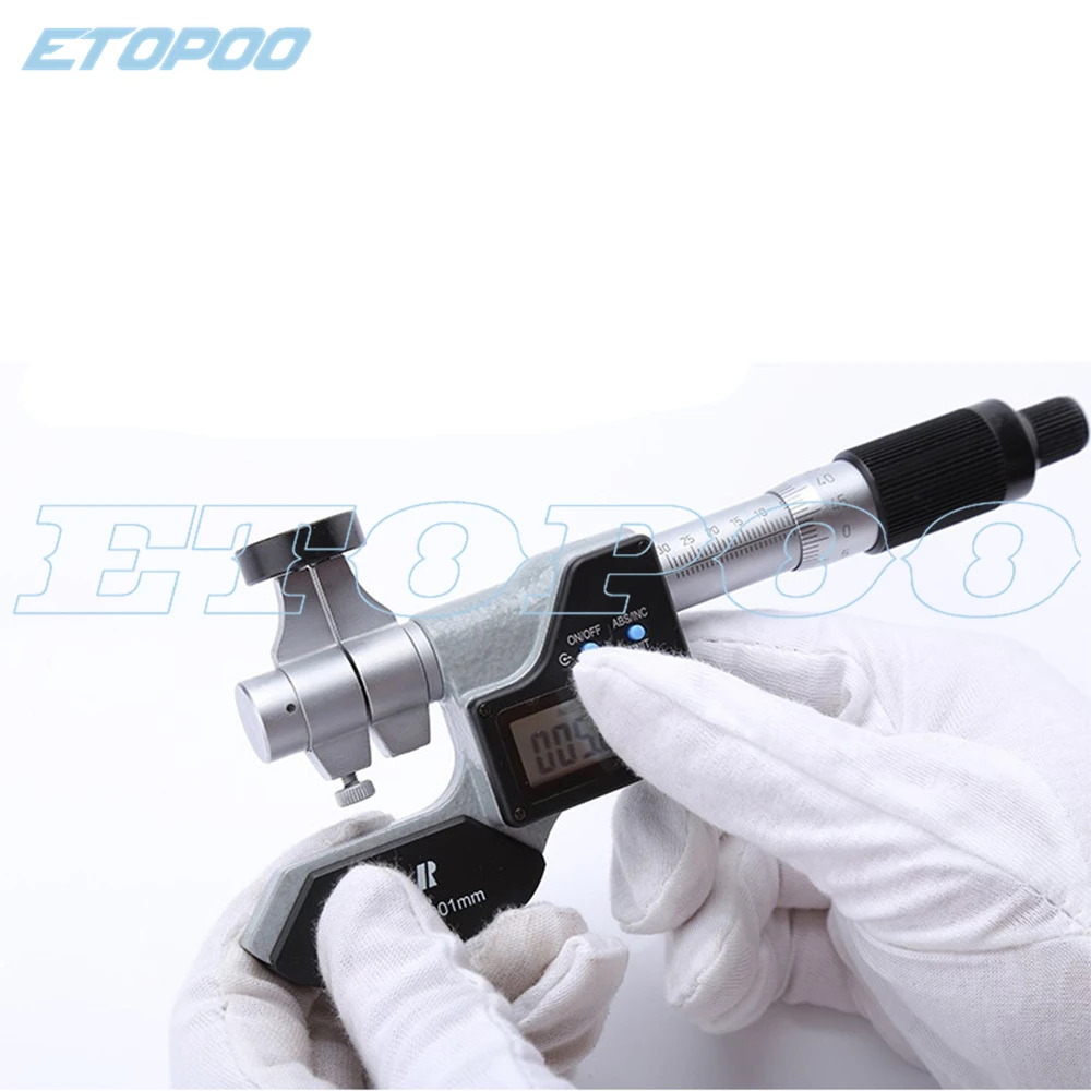 Digital Inside Micrometer 5-30mm 25-50mm Industrial Quality Internal Micrometer 50-75mm 75-10mm 0.001mm Electronic Measuring
Digital Inside Micrometer 5-30mm 25-50mm Industrial Quality Internal Micrometer 50-75mm 75-10mm 0.001mm Electronic Measuring